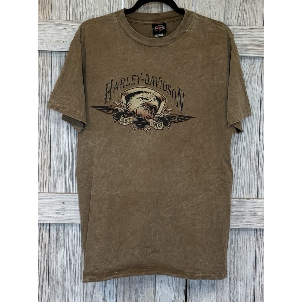 Harley Davidson Short Sleeve T-shirt Size L Las Vegas